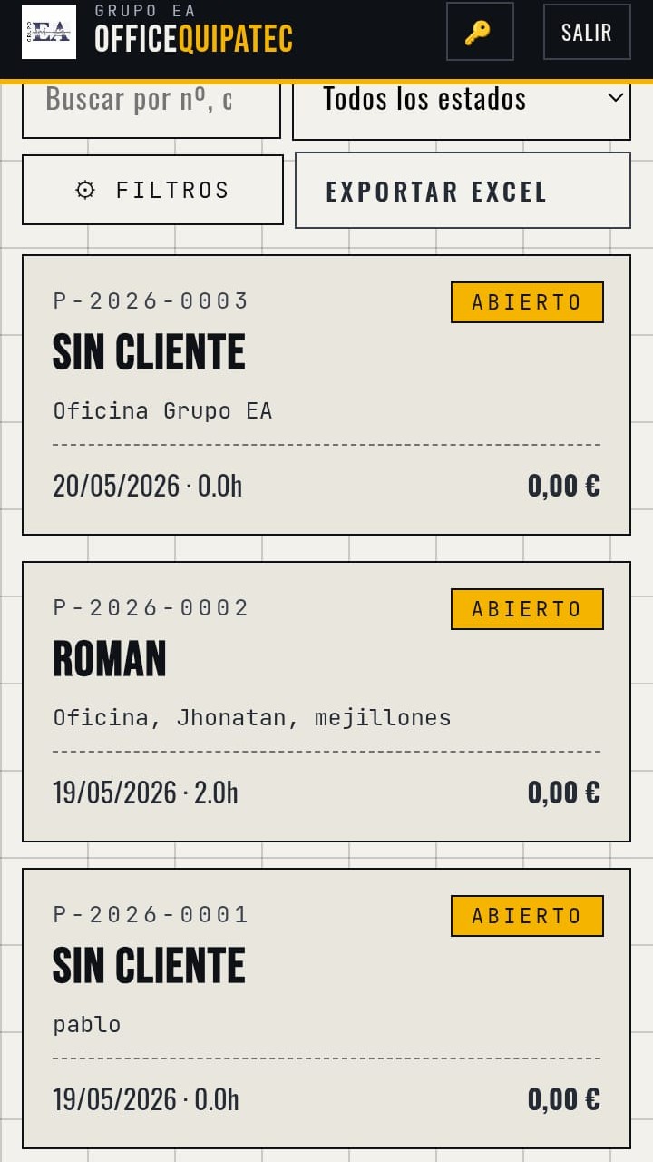 Officequipatec — partes